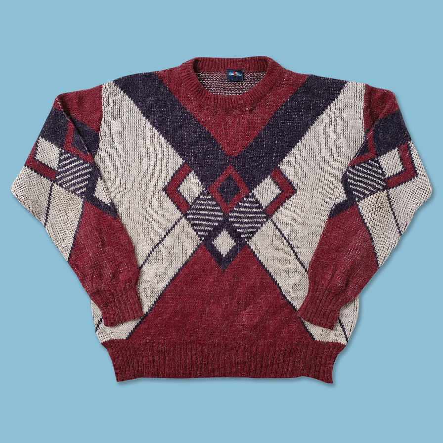 Vintage Knit Sweater Large 