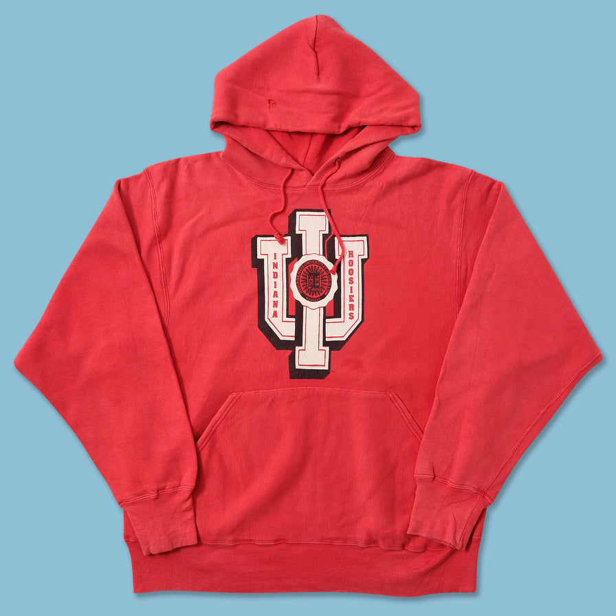 Vintage Indiana Hoosiers Hoody XLarge 