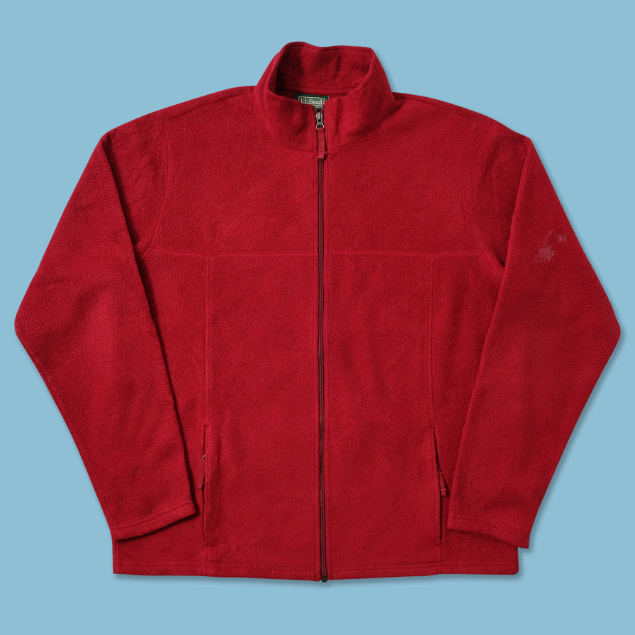 Vintage L.L. Bean Fleece Jacket Large 