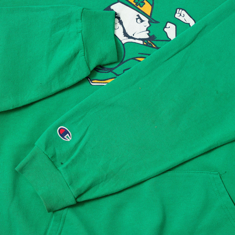 Women's Champion Notre Dame Hoody Medium 