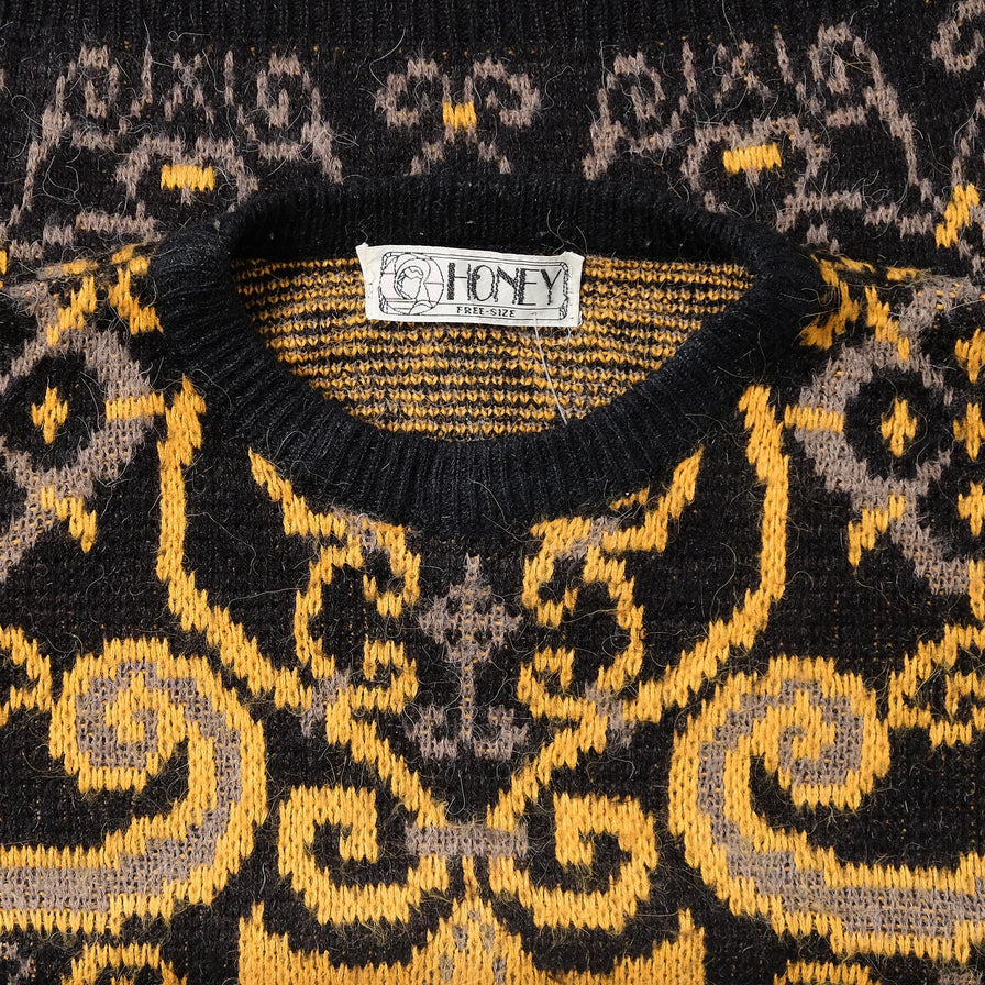 Vintage Knit Sweater Small 