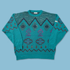 Vintage adidas Knit Sweater Medium 