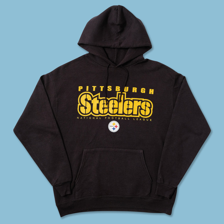 Vintage Pittsburgh Steelers Hoody Medium 