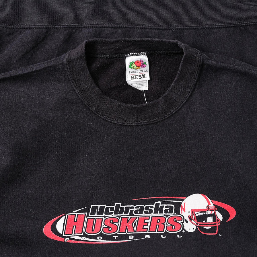 Vintage Nebraska Huskers Sweater XLarge 