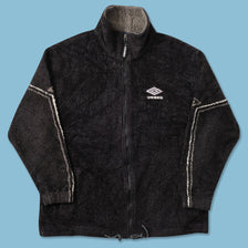 Vintage Umbro Fleece Jacket Medium 