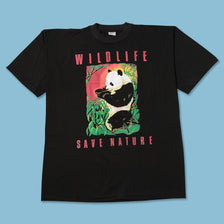Vintage DS Wildlife Panda T-Shirt XLarge 