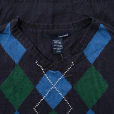 Argyle Women's Knit Vest Small 
