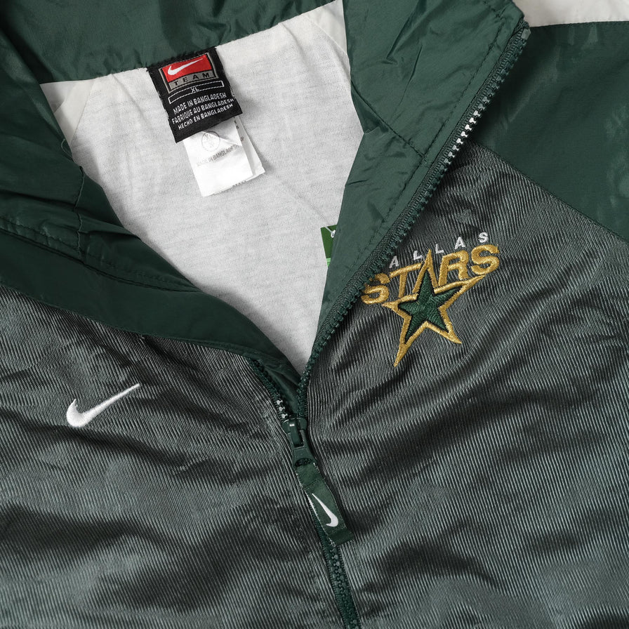 Vintage Nike Dallas Stars Track Jacket Small 