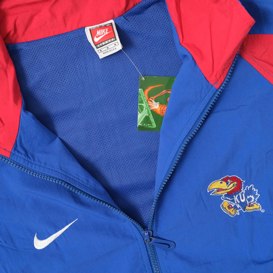Vintage Nike Kansas Jayhawks Track Jacket Large 