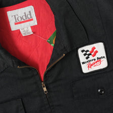 Vintage Western Auto Racing Light Jacket Medium 