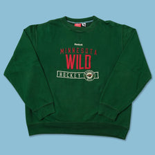 Reebok Minnesota Wild Sweater Large 