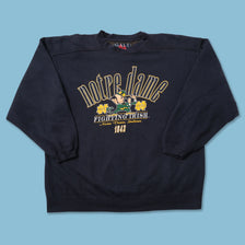 Vintage Notre Dame Fighting Irish Sweater XLarge 