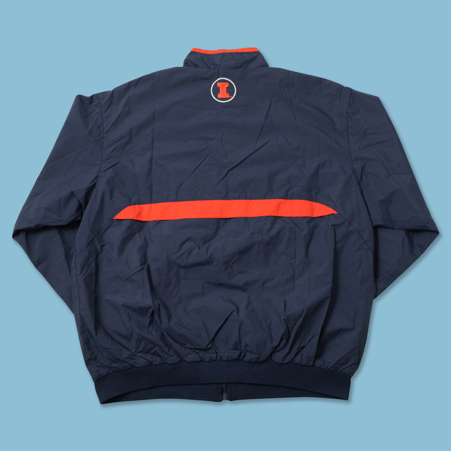 Vintage Nike Illinois Track Jacket Large 