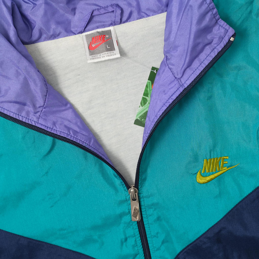 Vintage Nike Track Jacket Large 