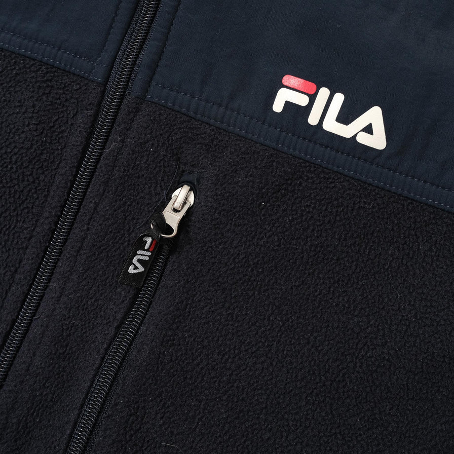 Vintage Fila Fleece Jacket Small 