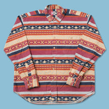 Vintage Patterned Shirt XXLarge 