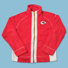 Vintage Kansas City Chiefs Fleece Jacket Small 