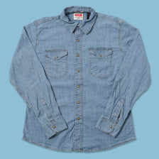 Vintage Wrangler Denim Shirt Medium 