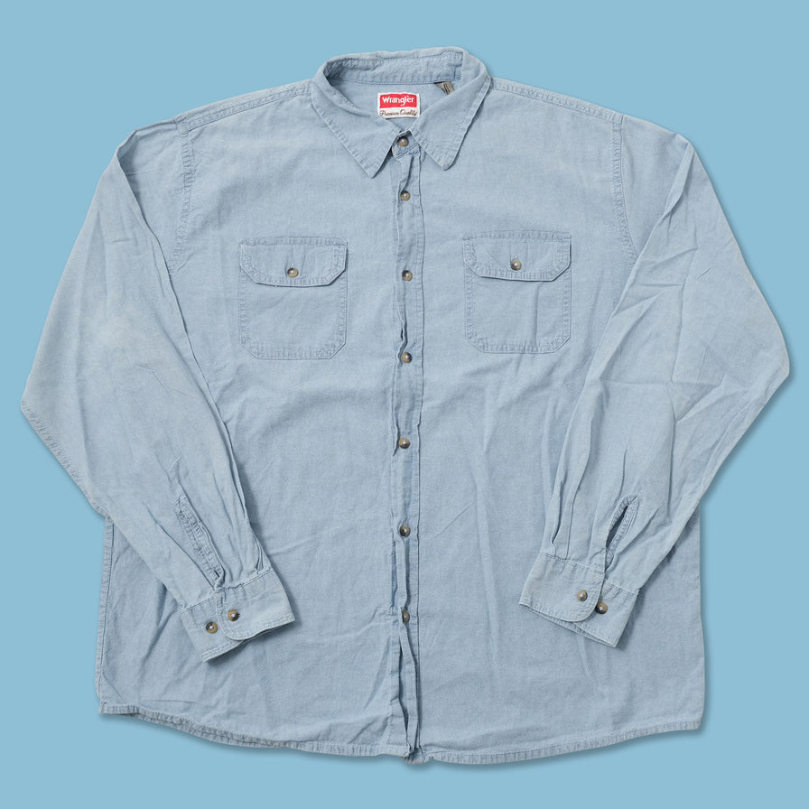 Vintage Wrangler Denim Shirt XLarge 
