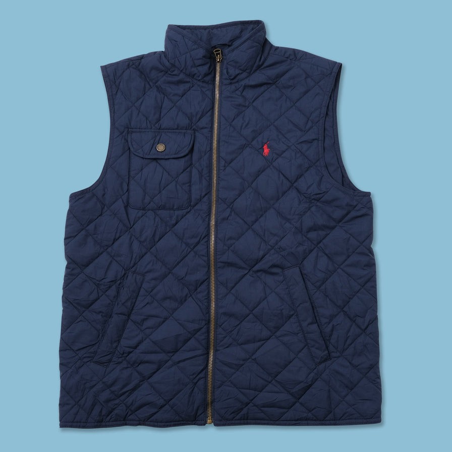 Vintage Polo Ralph Lauren Quilted Vest Medium 