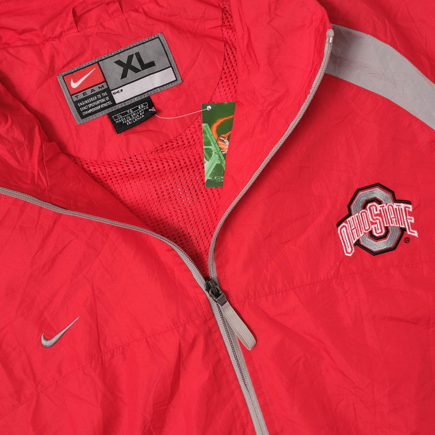 Vintage Nike Ohio State Track Jacket XLarge 
