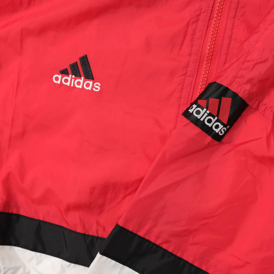 Vintage Adidas Nebraska Huskers Track Jacket Large 