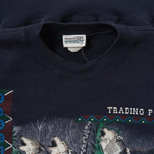 Vintage Alaska Wolves Sweater XLarge 