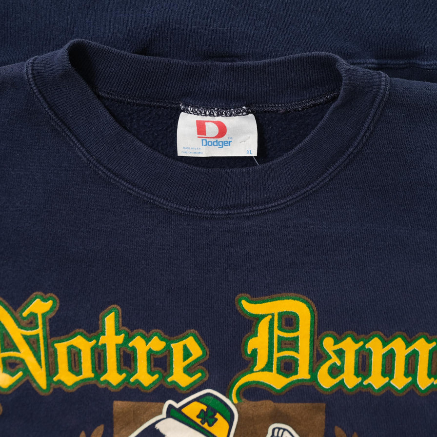 Vintage Fighting Irish Sweater XLarge 