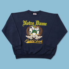 Vintage Fighting Irish Sweater XLarge 