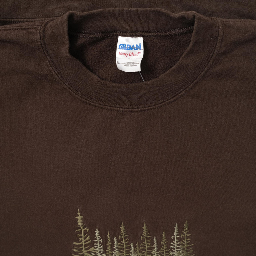 Vintage Minocqua Wisconsin Sweater XXLarge 