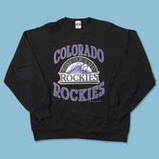 1992 Colorado Rockies Sweater Large 