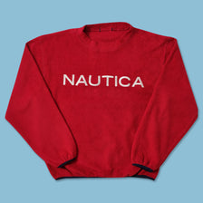 Vintage Nautica Fleece Sweater Medium 