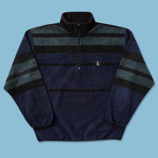Vintage Nautica Q-Zip Fleece Large 