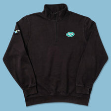 New York Jets Q-Zip Sweater Large 