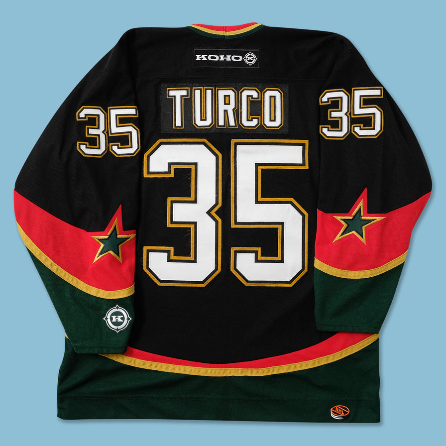 Vintage Dallas Stars Turco Jersey Large 