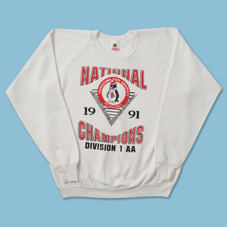 1991 Youngstown State Penguins Sweater Medium 