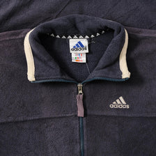 Vintage adidas Fleece Jacket Medium 