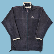 Vintage adidas Fleece Jacket Medium 