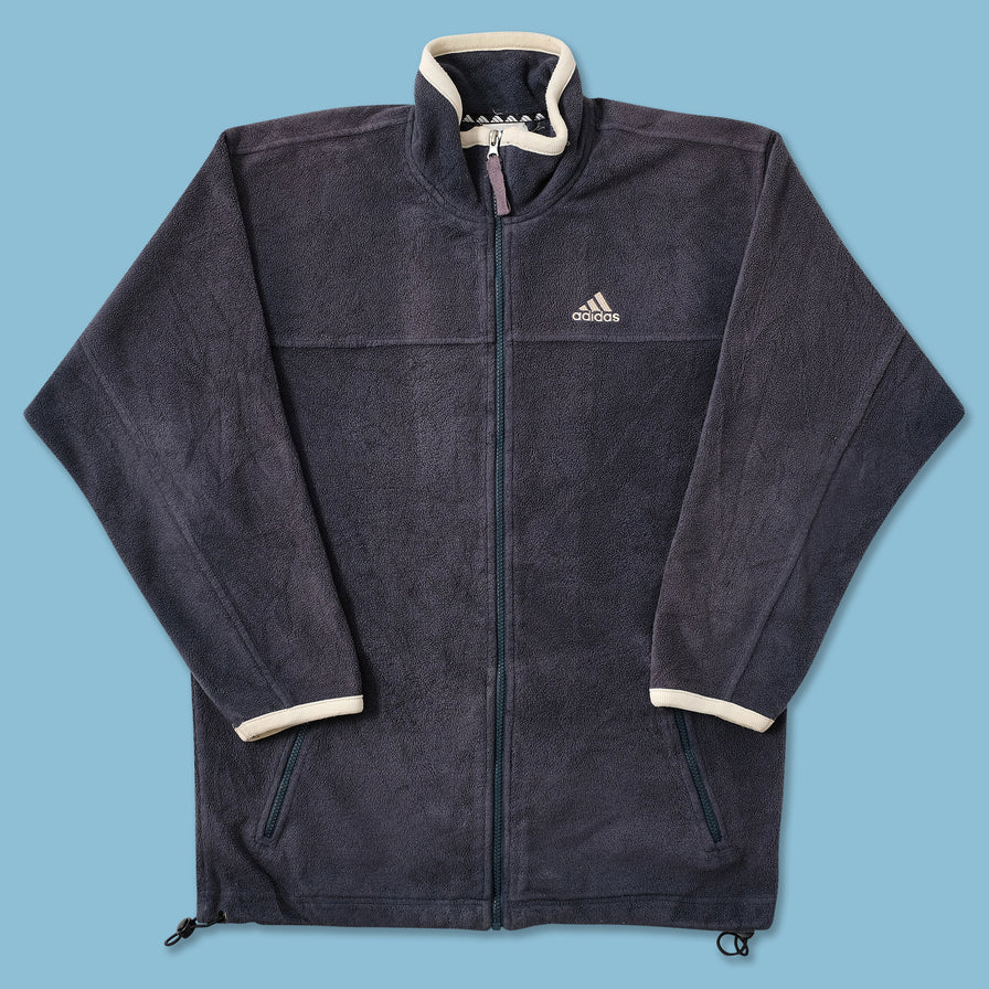 Vintage adidas Fleece Jacket Medium 