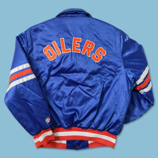 Vintage Edmonton Oilers Padded Jacket XLarge 