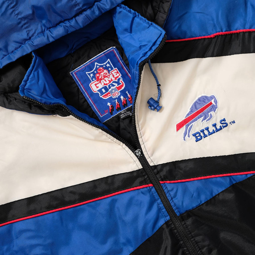 Vintage Buffalo Bills Padded Jacket XLarge 