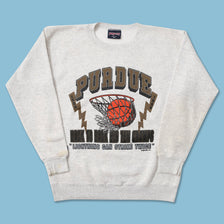 Vintage Purdue Basketball Sweater Medium 