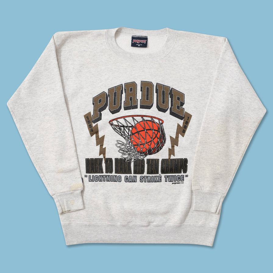 Vintage Purdue Basketball Sweater Medium 