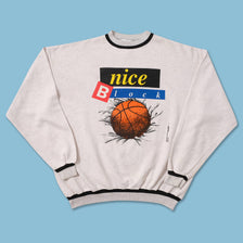 Vintage Basketball Sweater XLarge 