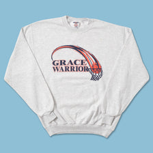 Vintage Grace Warrior Basketball Sweater Small 