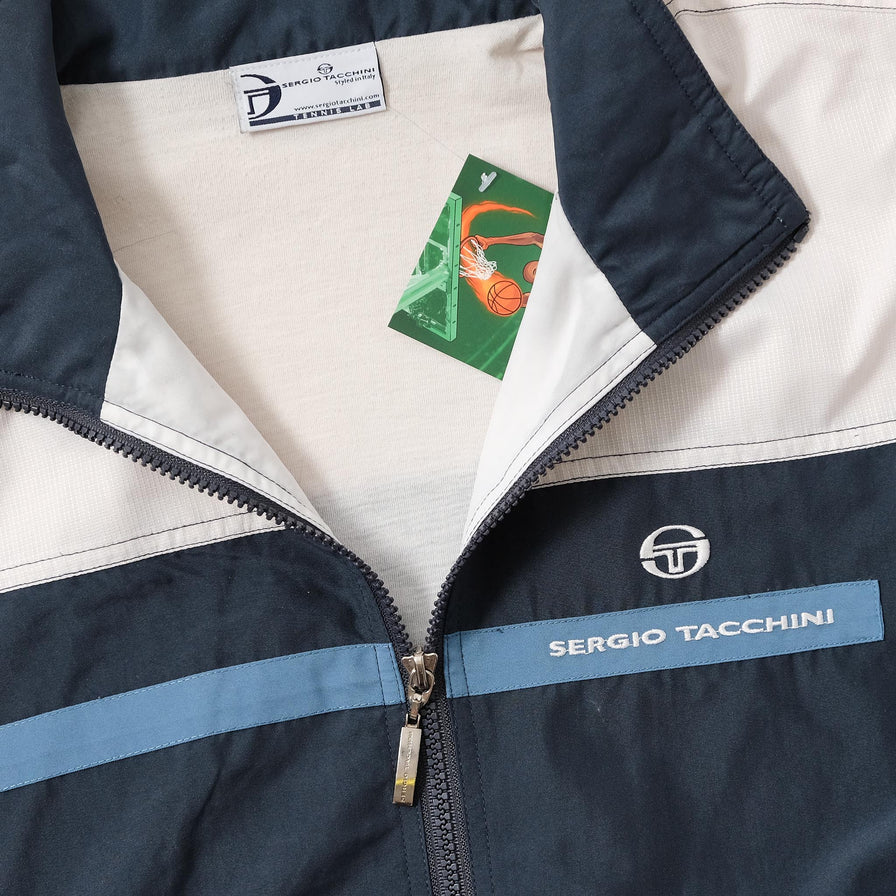 Vintage Sergio Tacchini Track Jacket Large 