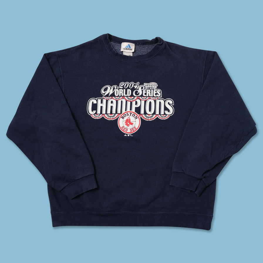 2004 Adidas Boston Red Sox Champions Sweater Large 
