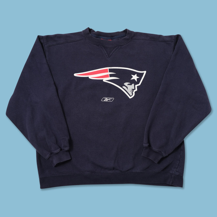 Vintage Reebok Patriots Sweater Medium 