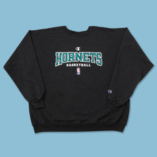 Vintage Champion Hornets Sweater XLarge 