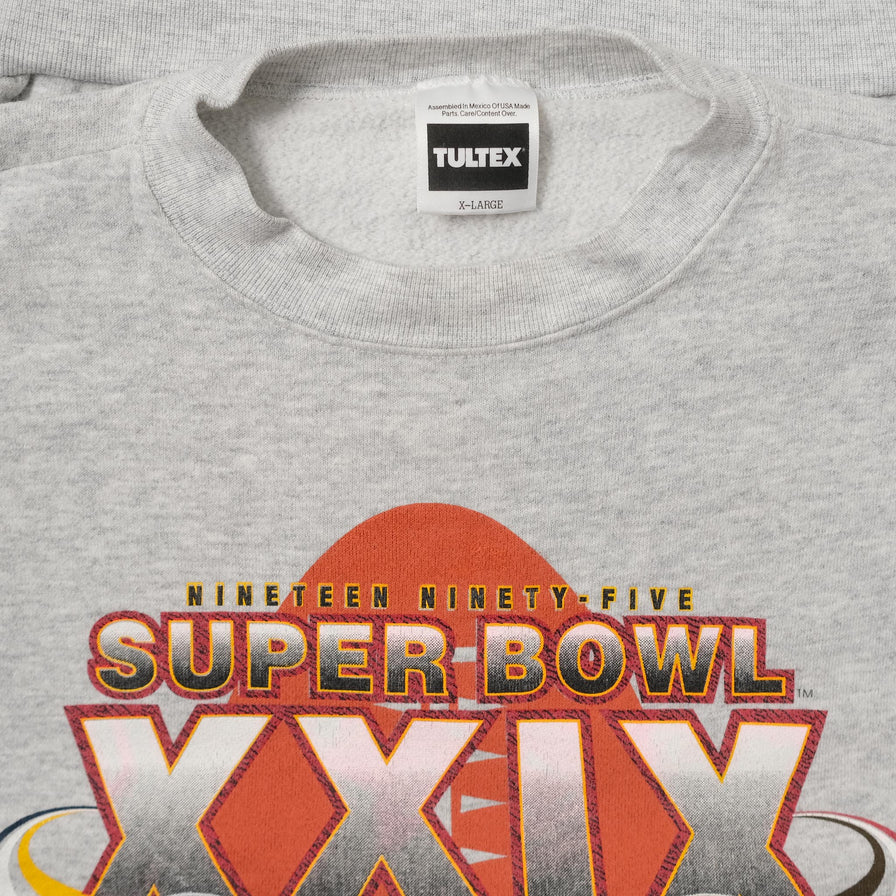 1995 Super Bowl Sweater Medium 